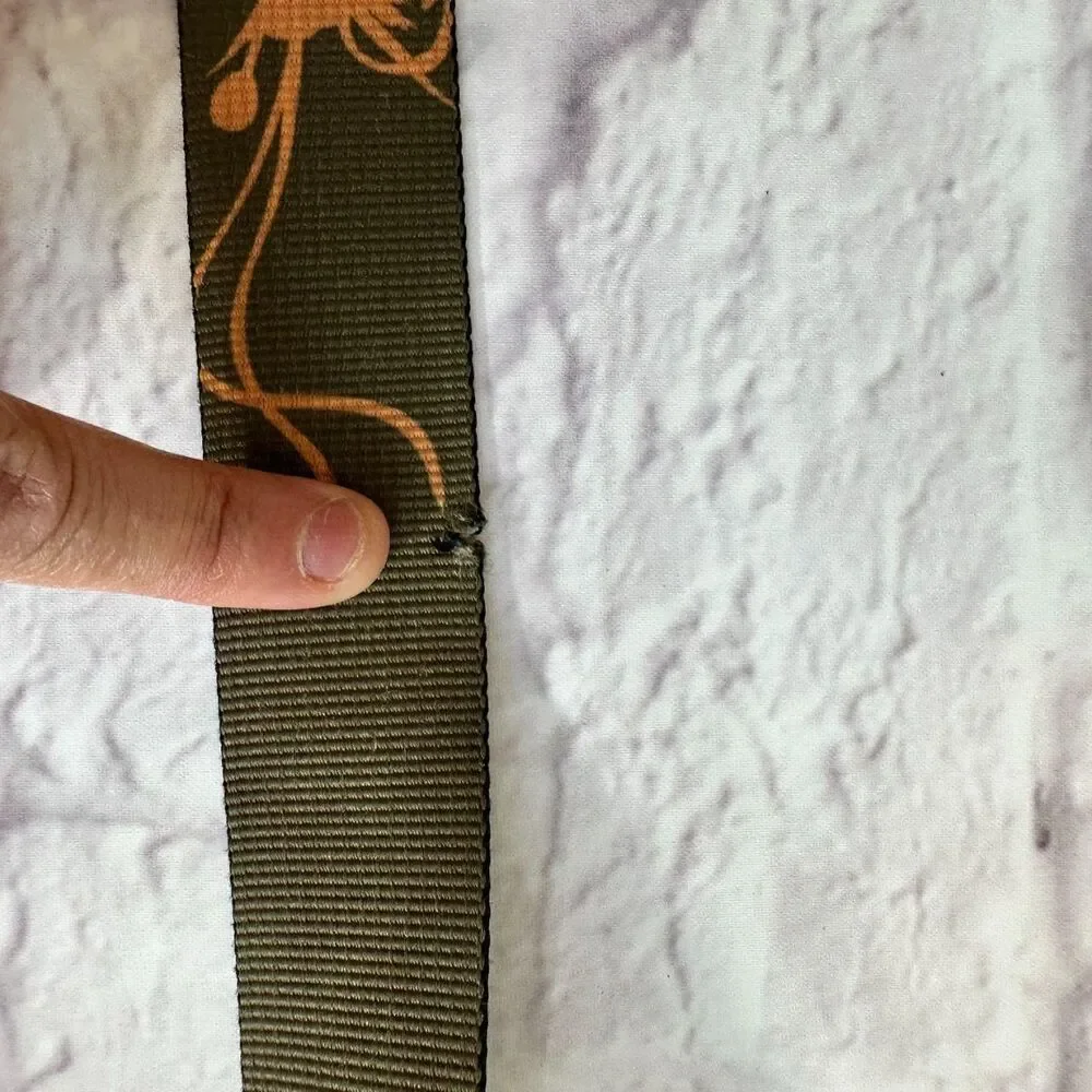 True Flyer Belt Nylon Khaki and Brown Belt